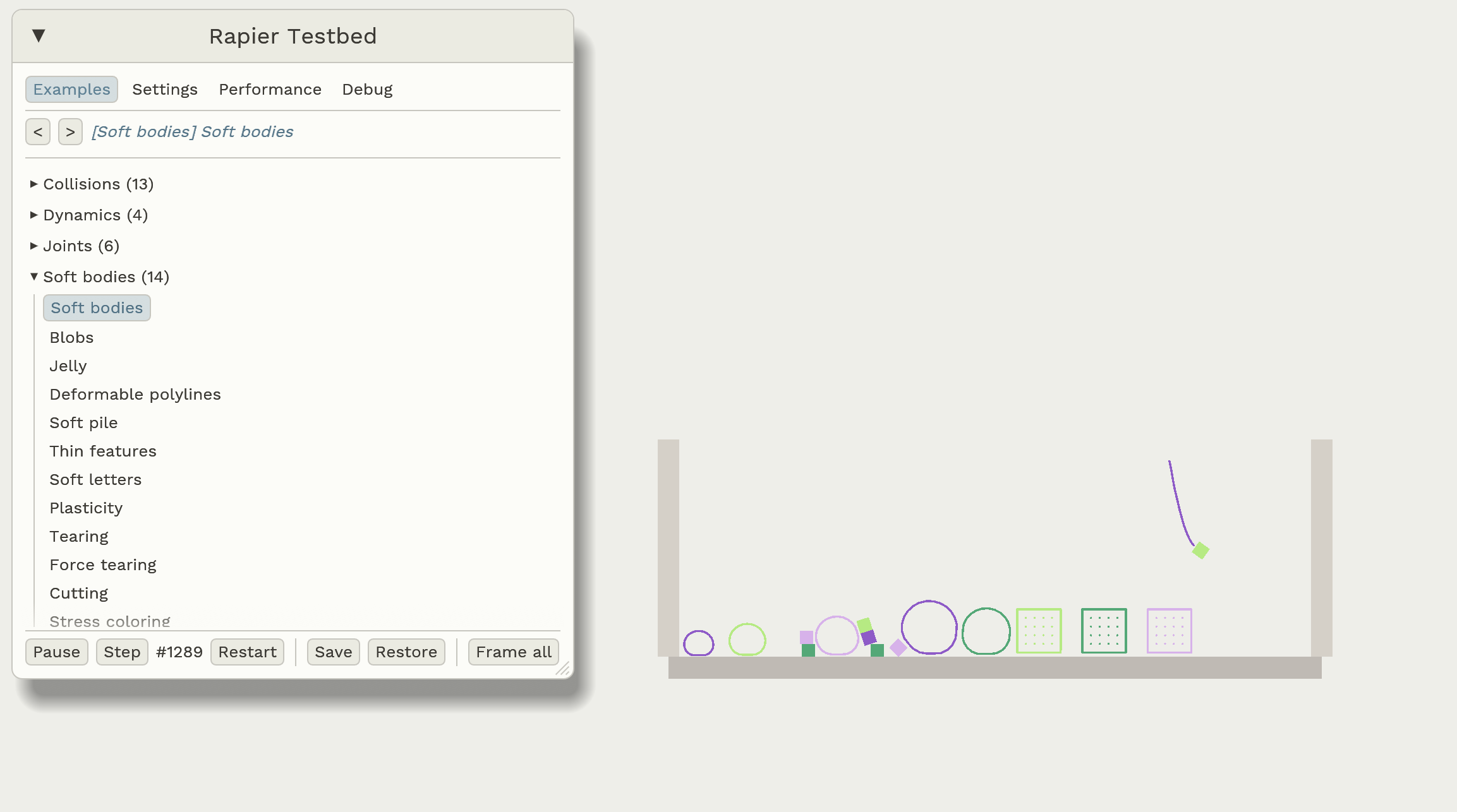 Shape-matching steps